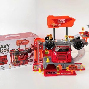 Lắp ghép trạm Cứu hỏa - Cảnh sát biến hình 46pcs