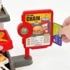 Đồ chơi máy bán hàng quầy Fast Food 14 do choi may ban hang quay fast food 2