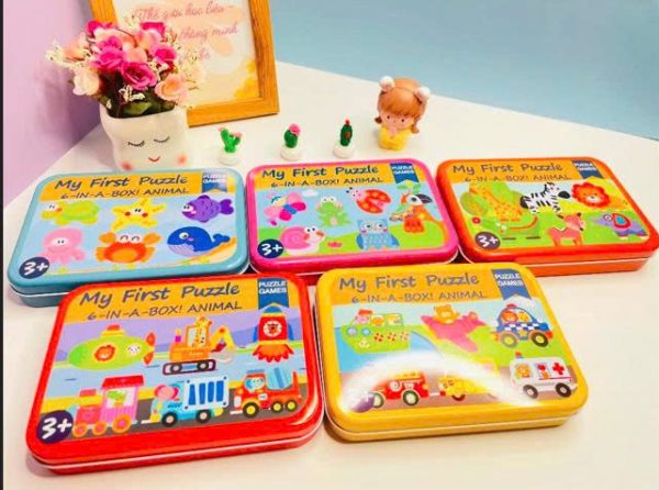 My first Puzzle - Bộ ghép hình khởi đầu 6 in 1