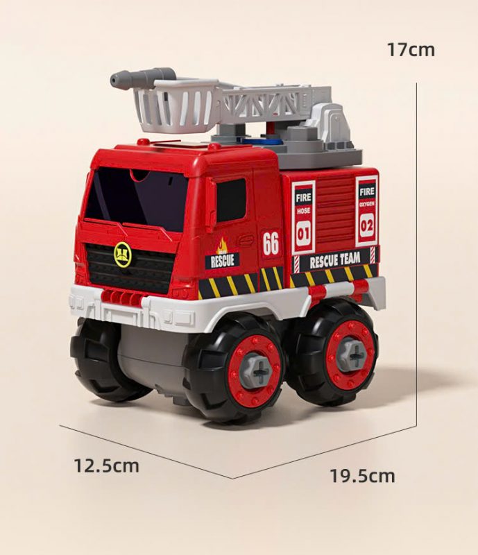 xe cuu hoa bien hinh duong ray kem 4 xe con 2