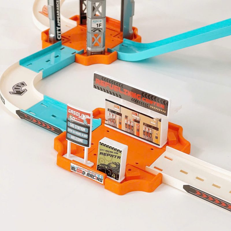 bai do xe track driver voi duong dua nhieu tang 2