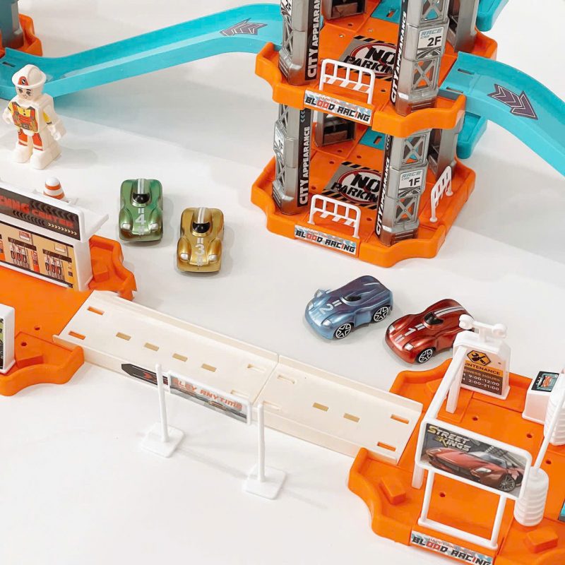 bai do xe track driver voi duong dua nhieu tang 5